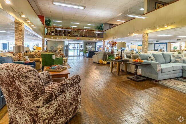 Central Business District residents swing by Knight Furniture & Mattress to shop.