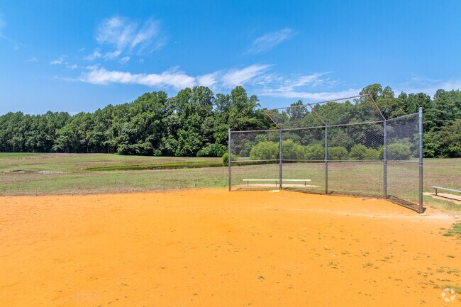 Students can work on their baseball skills at Lake Forest Central Elementary School.