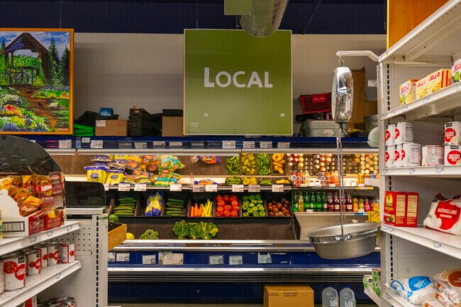 The Village Market stocks fresh produce in the Portsmouth neighborhood.