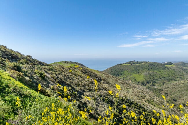 Enjoy breathtaking views in your backyard at El Nido in Malibu.