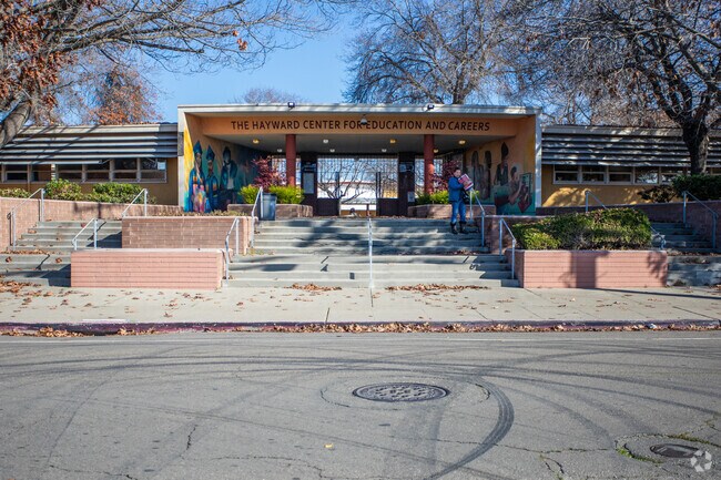 Brenkwitz High School shares a campus with Hayward Adult School.