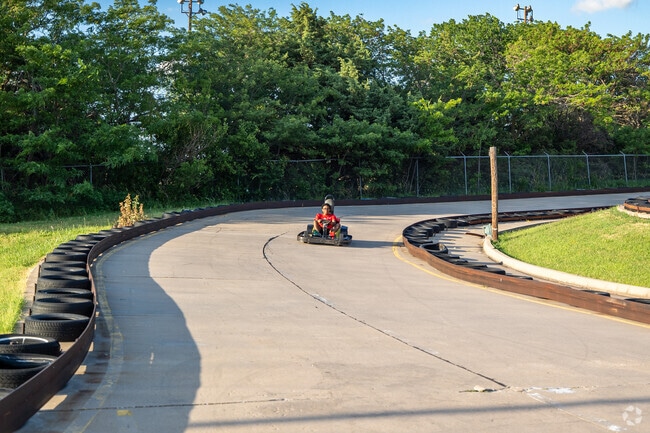 Race around the track at All Star Sports in Vickridge.