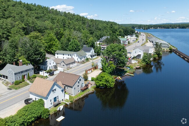 Milton's charming town center intimately hugs the lakeside, offering picturesque views.