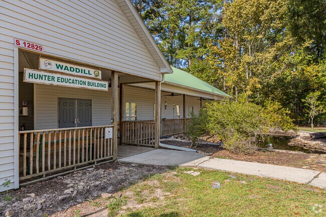 Waddill Wildlife Refuge provides hunter education and nature trails.