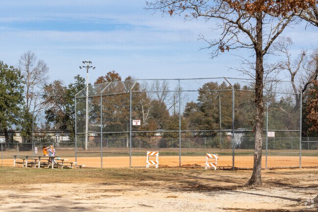 Spanish Trail Park has an adult softball complex righ next to the Crestview Police Station.