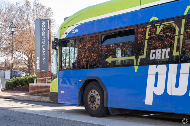 The GRTC Pulse buses travel throughout Montrose making it easy to get around.