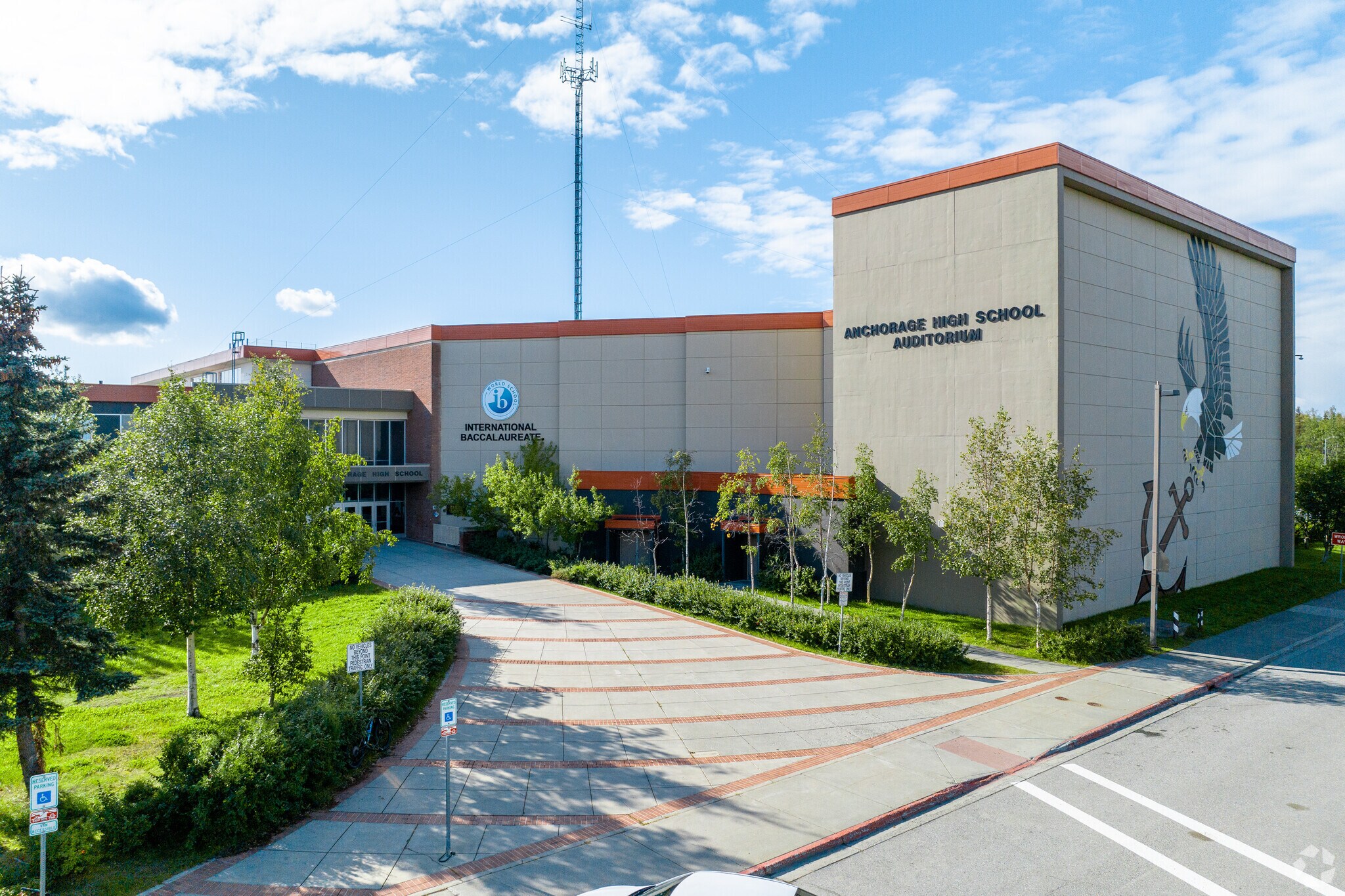 West Anchorage High School received an A minus from Niche.