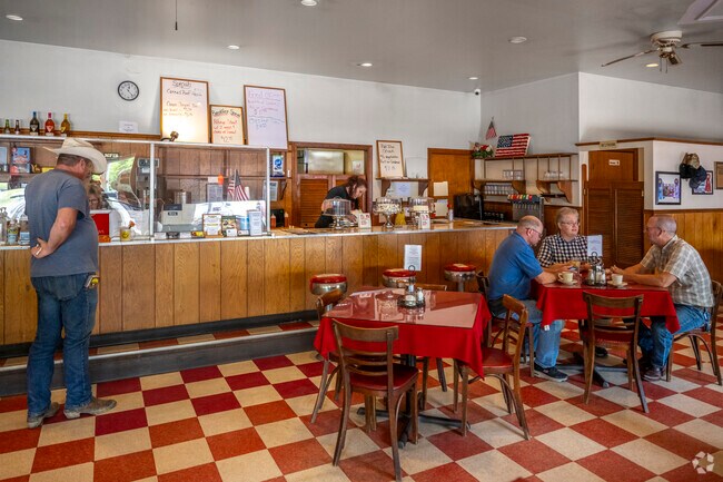 The Cumberland restaurant is a no-frills eatery with classic American food.