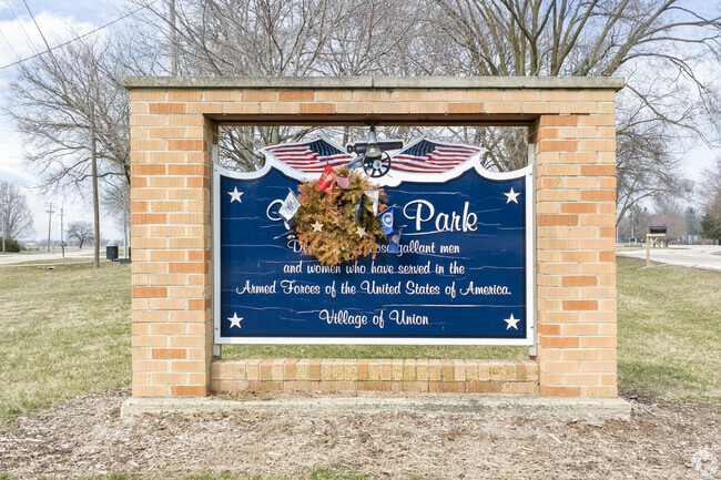 Veterans Park in Union is a great place to pay your respects to those who have served.
