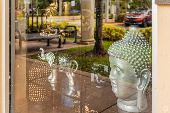 Stirling Town Center near Timberlake offers shopping and dining options.