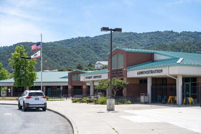 Solorsano Middle School focuses on the higher education of its students.