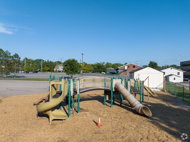 Montgomery Elementary School amenities include a playground set.