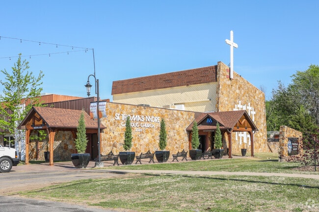 St. Thomas Moore Catholic Church offers mass in English and Spanish six days a week in Meadows.