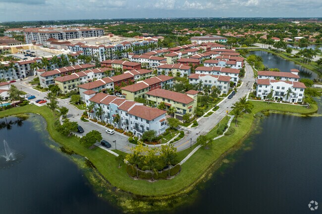 Multi-family complex surrounded by water in Miramar.