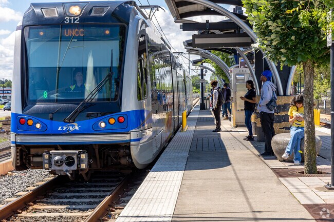 There is a planned expansion of the Lynx light rail coming to the Idlewild South neighborhood.