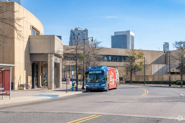 Hop on a bus in Druid Hills and explore the city.