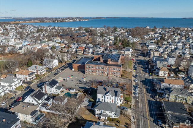 Francis W. Parker Elementary School in Quincy has a large outdoor play facility.