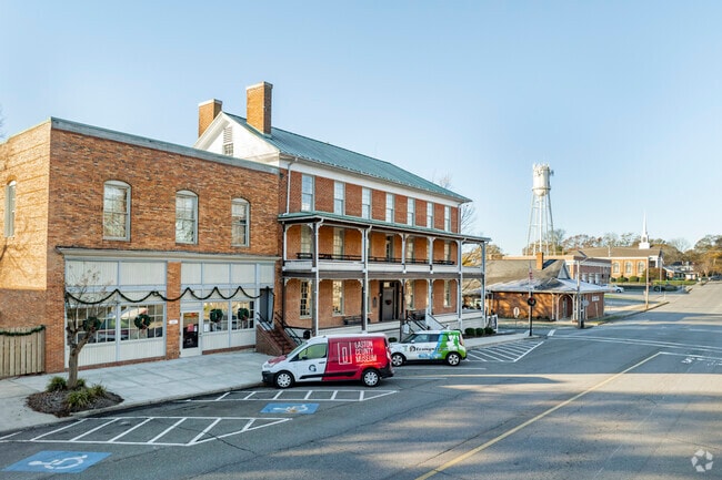 Locals can stop in to learn more about the city's history at the Gaston County Museum.