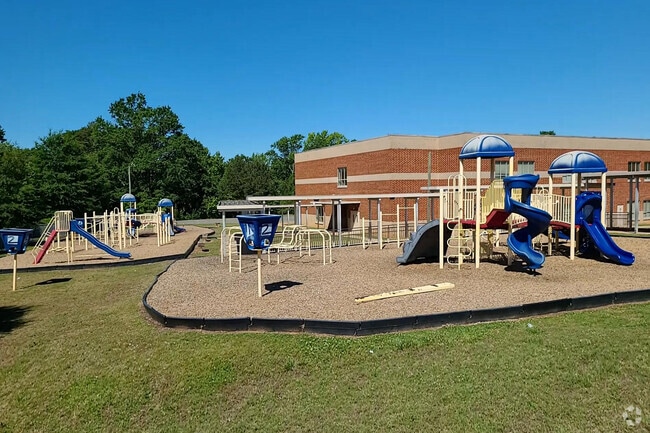 During recess students can play on the playground at Windsor Park Elementary in Windsor Park.