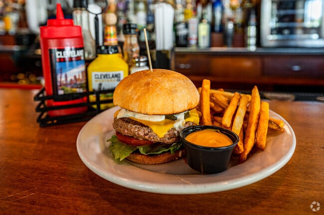 People from all over Cleveland come to Gunselman's Tavern in Fairview Park to enjoy burgers.
