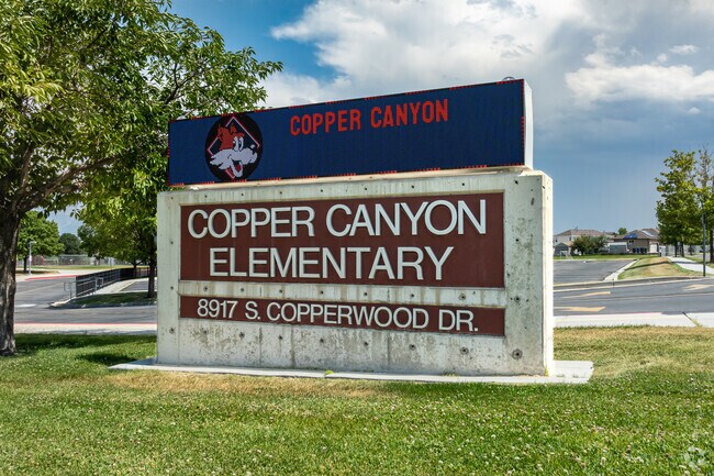 Copper Canyon Elementary School is home of the Coyotes.