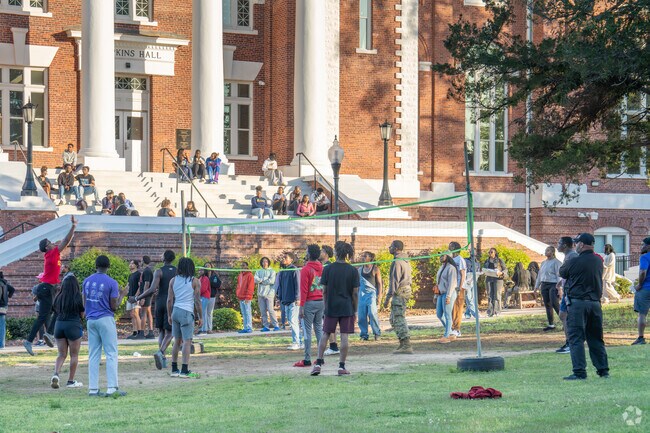 Students at Tuskegee have many options for fun with their fellow classmates.
