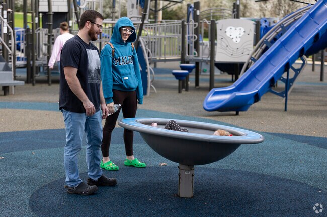 Kids Castle near Lincoln Mill is where families with young children like to go for fun outside.
