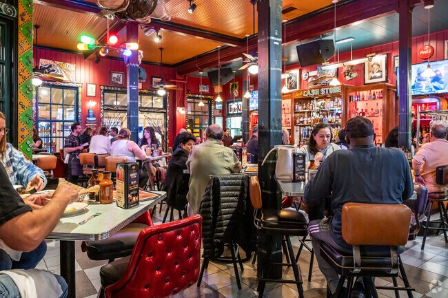 Enjoy some barbecue at Lucille's Smokehouse BBQ in Lake Forest.