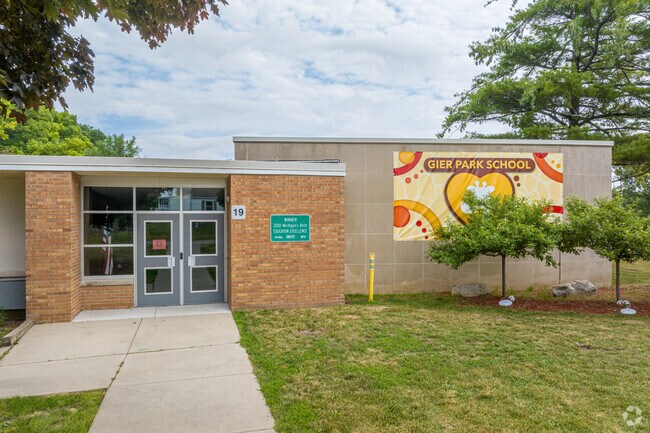 Youth of the Turner-Dodge neighborhood attend Gier Park School.