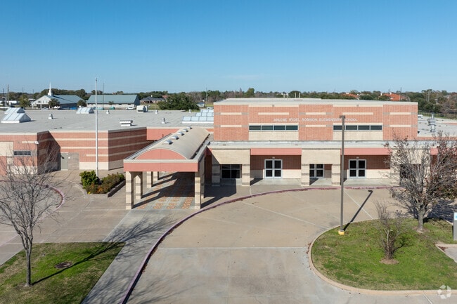 Step into excellence at Robison Elementary School's main entrance.