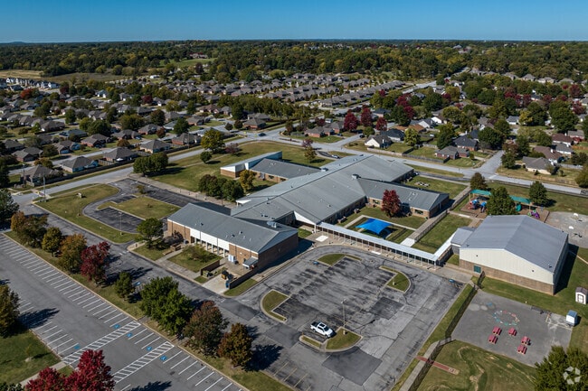 Holcomb Elementary School is located on Salem Road in west Fayetteville.