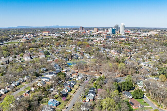 The Appalachian Mountains are a brief drive away from West Salem.