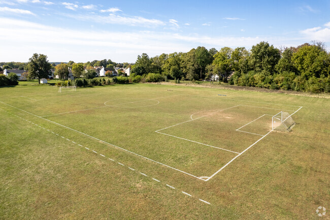 Students love the soccer field at Mary Adams Elementary School in Indianapolis.