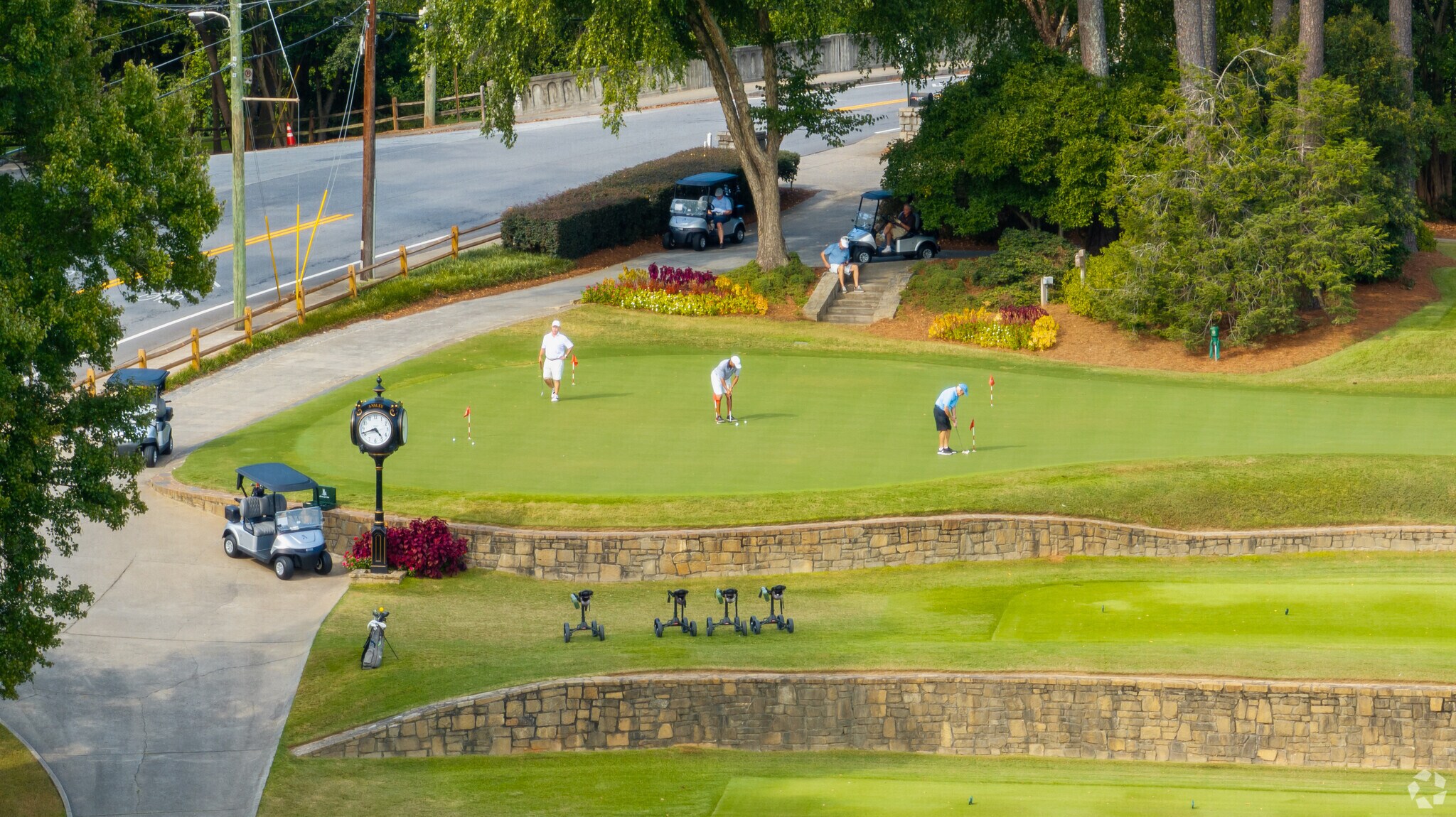 Over 100 years, Ansley Park's Golf Club offers an elevated atmosphere for recreational activity.