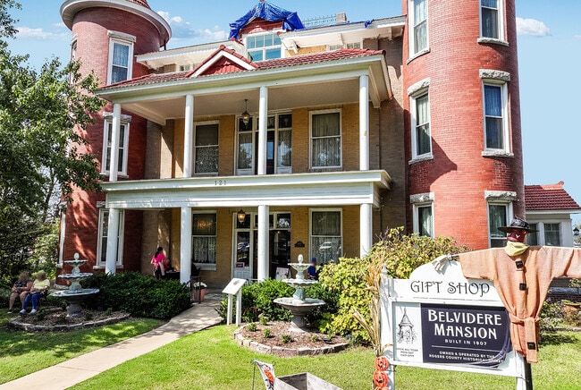 Verdigris Belvidere Mansion