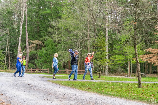 Find plenty of places to hang out as a family at R.B. Winter State Park.