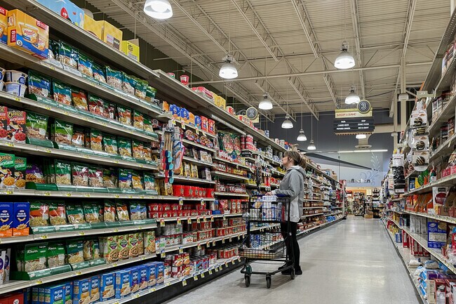 The local Shop 'n Save is a convenient grocery store for residents of Strabane.