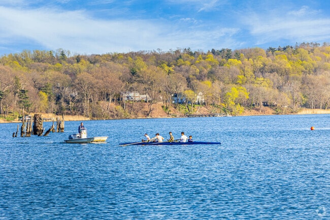 It is always fun to watch the crew boats at North Hempstead Beach Park in Port Washington.
