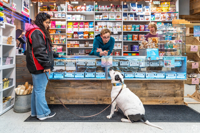 White Oaks Bay residents get delicious treats for their dogs at Reese's Barkery in McHenry.