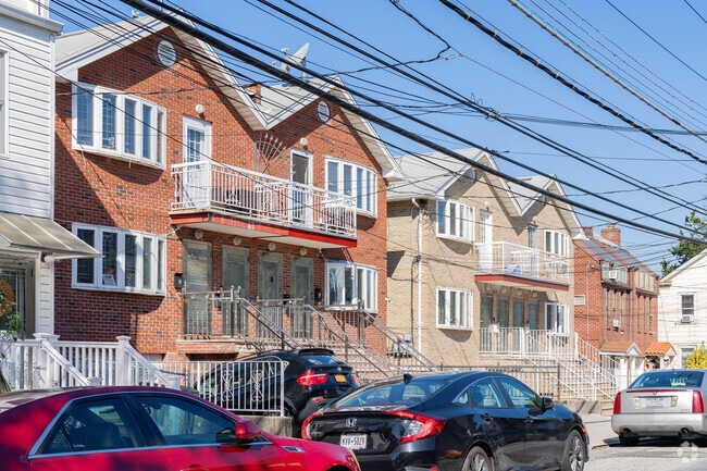 Two-family homes are numerous in College Point.