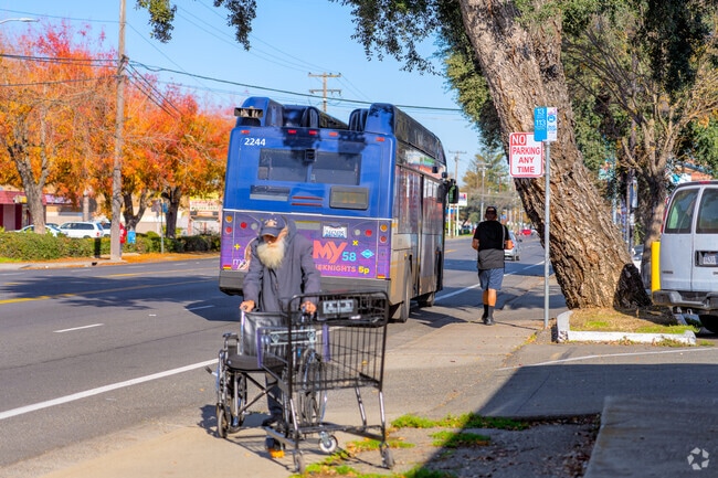 Public transportation is conveniently located through out Northgate.