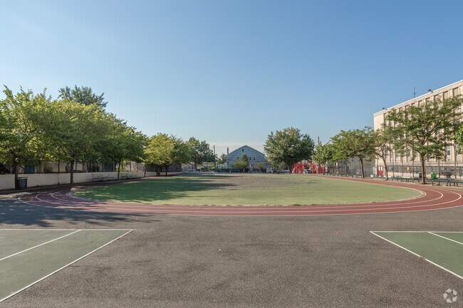 Track at Susan B. Anthony Academy.