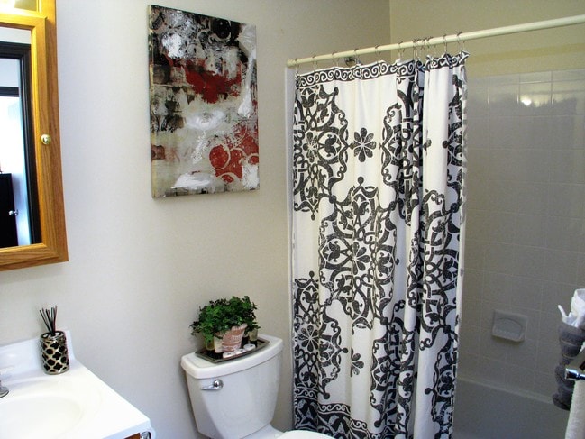 1 BD, 1 BA - (700sqft) - Bathroom