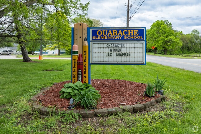 Ouabache Elementary Public Pre-K & Elementary School pylon.