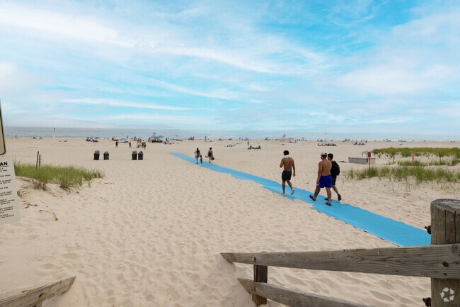 Cupsogue Beach County Park located a short drive from Remsenburg Speonk has a great beach.