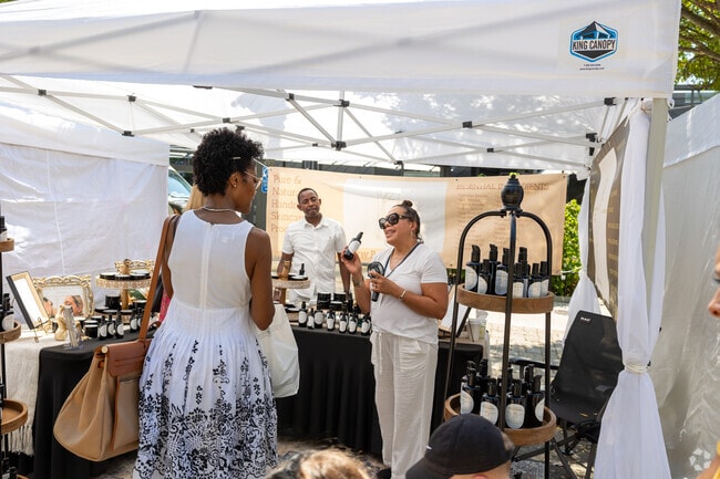 Buckhead Art Festival is a festive place to shop for holiday gifts.