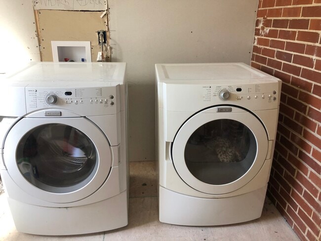 Washer and dryer