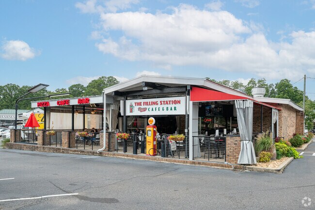 The Filling Station is a local hot spot between Crestwood North and South.