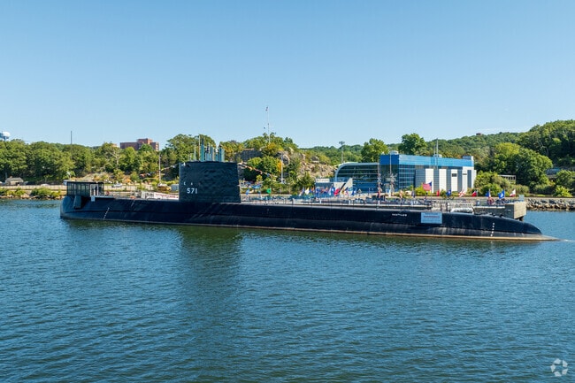 Just south of Laurel Hill, discover the rich naval history at the Submarine Force Museum.