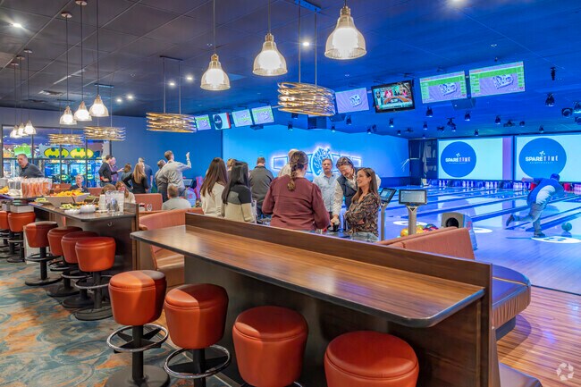 Come throw yourself a party at Spare Time Lanes and Games in Bristol.